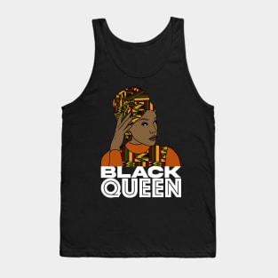 Black Queen Black Girl Magic Melanin Pride Black History Gift Tank Top